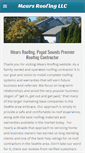 Mobile Screenshot of mearsroofs.com